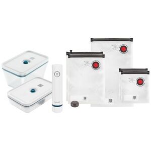 NEW in box ZWILLING FRESH & SAVE glass Vacuum starter set 8 Piece